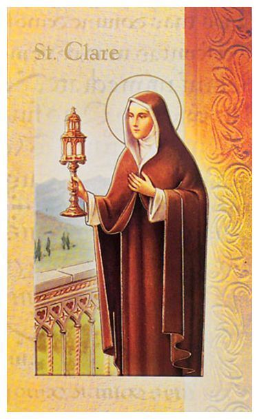 BIOGRAPHY OF ST CLARE