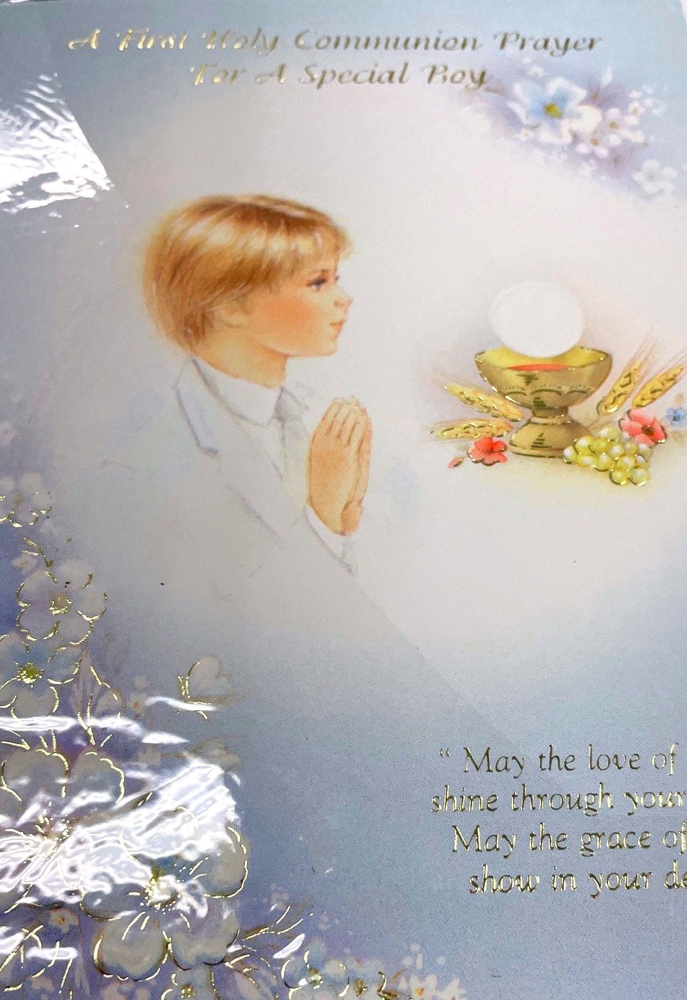 CD - A FIRST HOLY COMMUNION PRAYER FOR A SPECIAL BOY