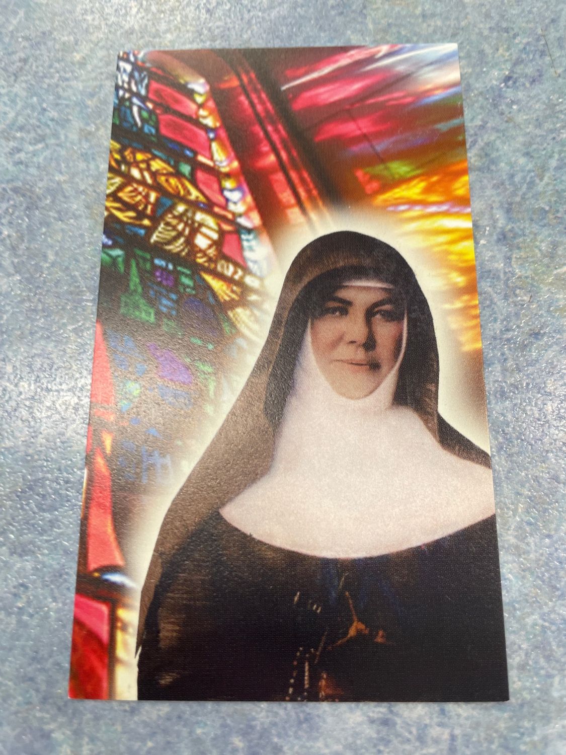 HOLY CARD - MARY MACKILLOP PRAYER