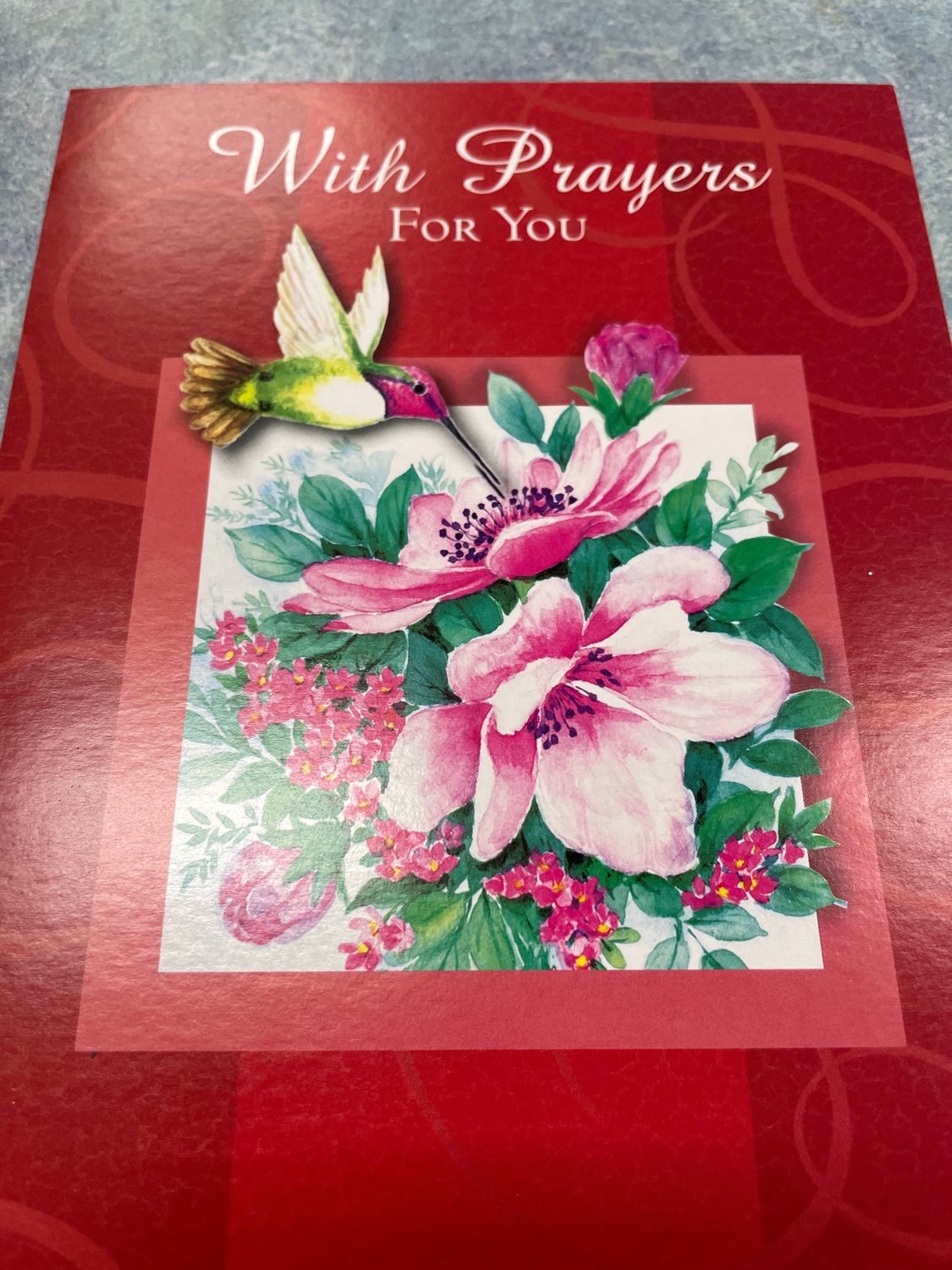 CD - WITH PRAYERS FOR YOU GREETING CARD