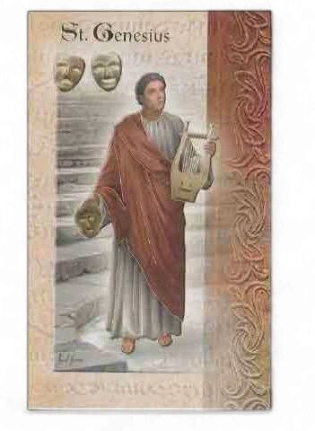 BIOGRAPHY OF ST GENESIUS