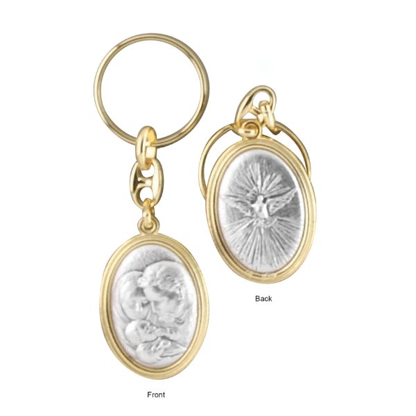 KEYRING HOLY SPIRIT/HOLY FAMILY