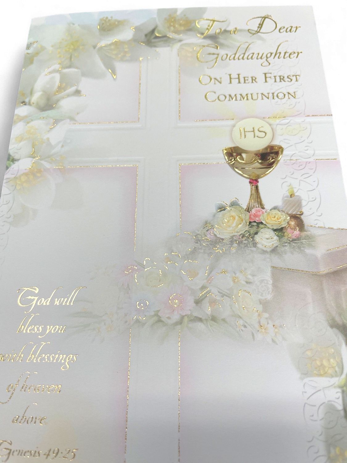 CD - TO A DEAR GODDAUGHTER ON HER FIRST COMMUNION