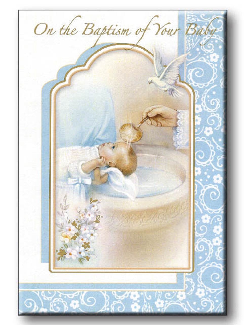 BAPTISM KEEPSAKE BOY