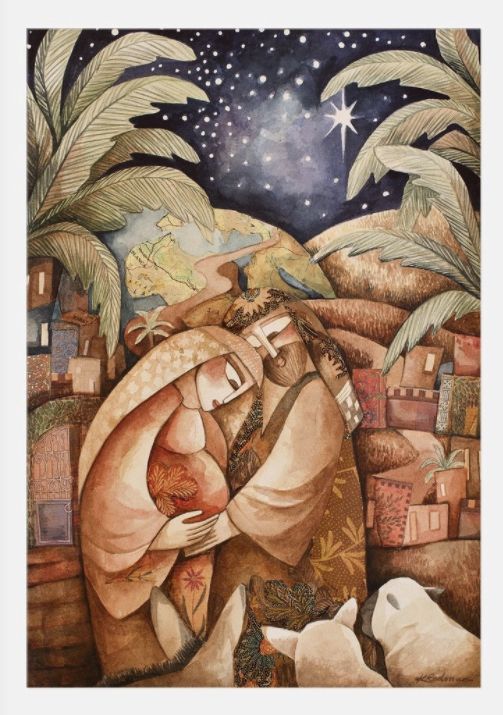 KAYE REDMAN - CREATION'S PAUSE - UNFRAMED PRINT