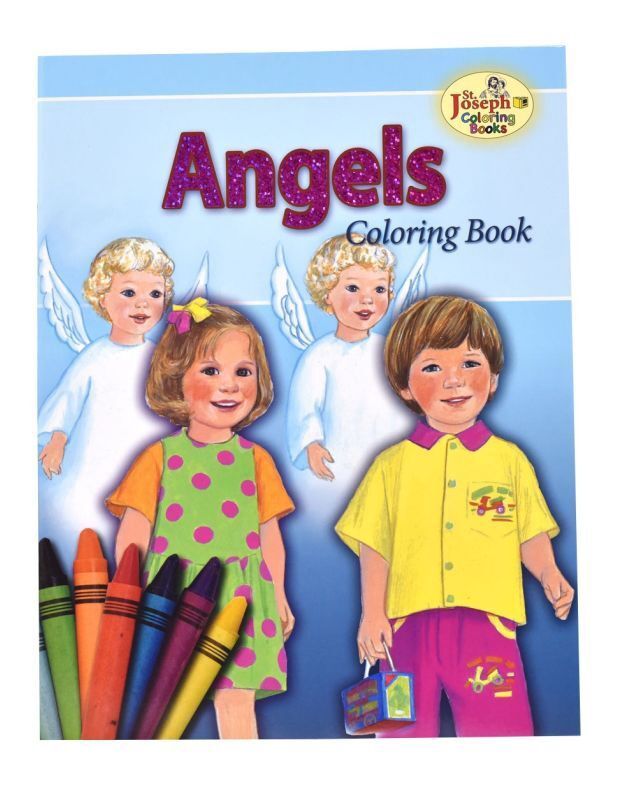 SJ ANGELS COLOURING BOOK