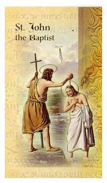 BIOGRAPHY OF ST JOHN THE BAPTIST