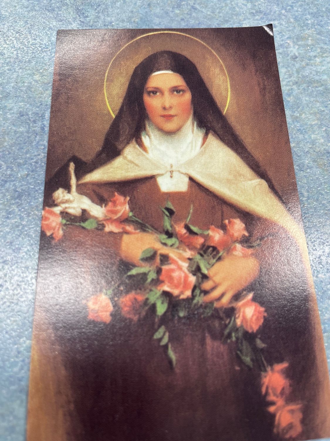 HOLY CARD - ST THERESE LITTLE FLOWER
