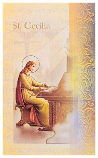 BIOGRAPHY OF ST CECILIA