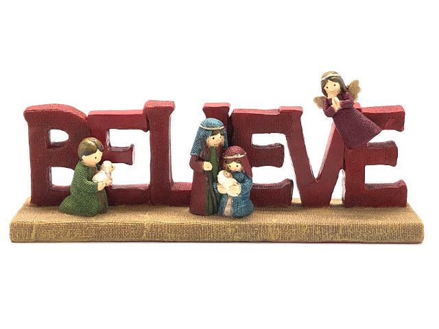 NATIVITY SET BELIEVE