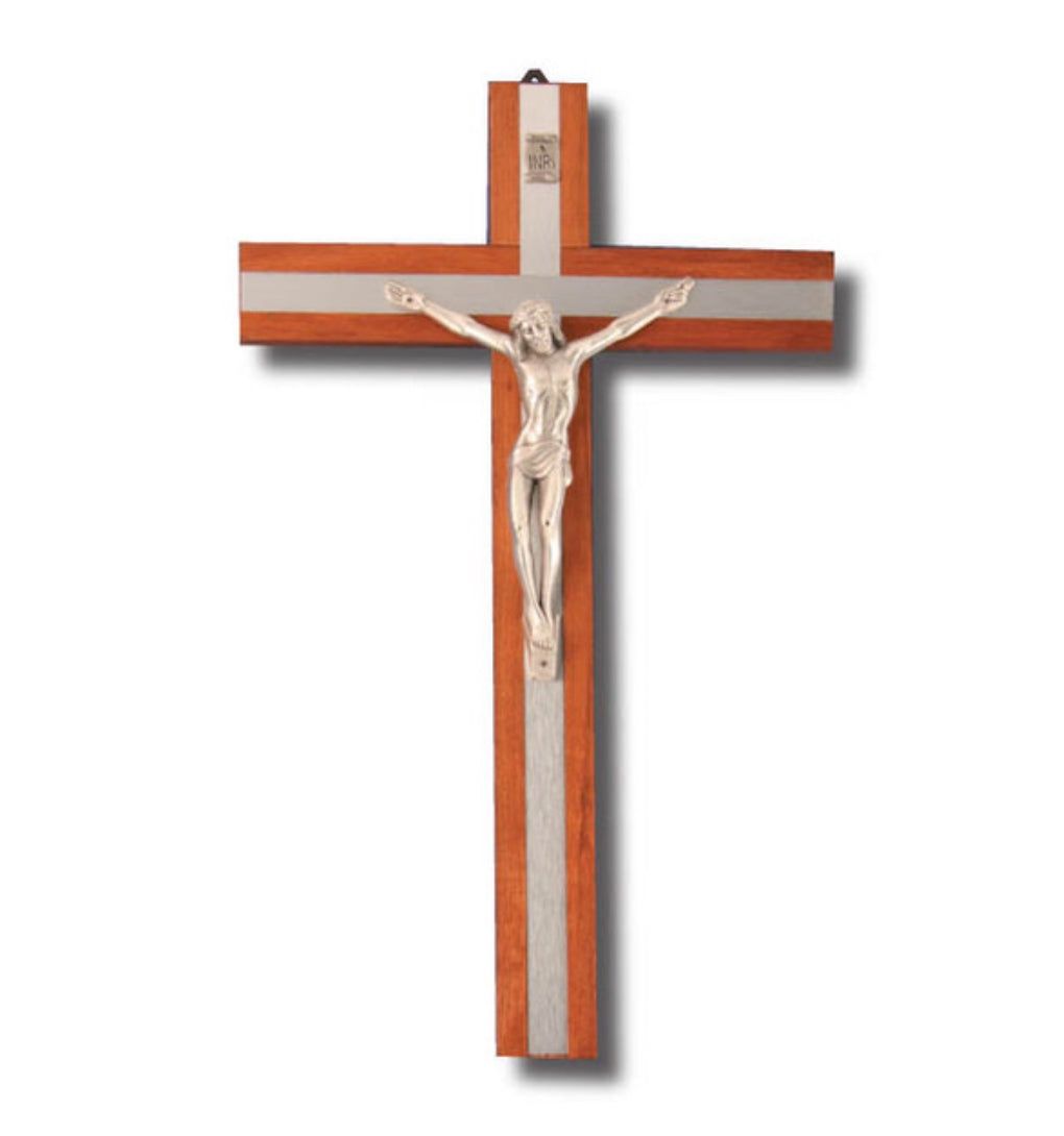 CRUCIFIX WALL WOOD 25cm X 15.5cm