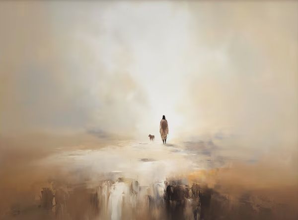 UNFRAMED PRINT - PARABLE OF THE LOST SHEEP