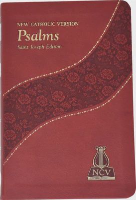 NEW CATHOLIC VERSIONS PSALMS BURGUNDY