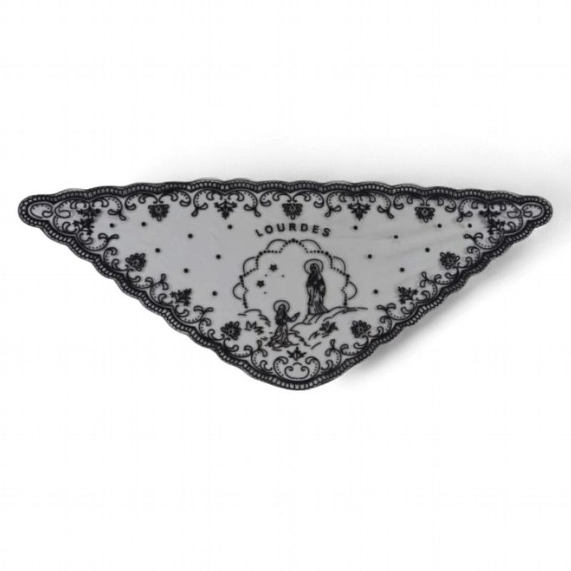 OUR LADY OF LOURDES MANTILLA BLACK