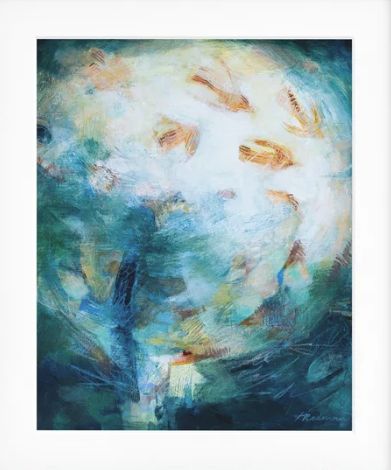 KAYE REDMAN - CREATION DAY 5: FLIGHT AND FLOW UNFRAMED PRINT