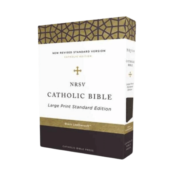 NRSV CATHOLIC BIBLE - STANDARD LARGE PRINT BLACK