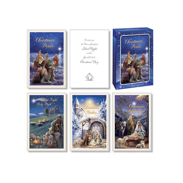 CHRISTMAS WISHES BOXED CARDS BOX 12