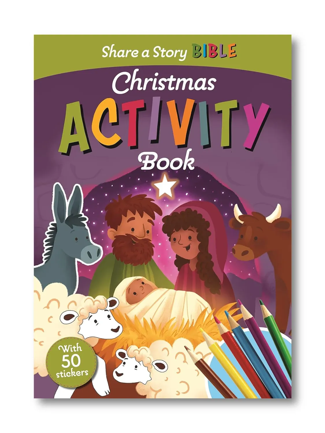 SHARE A STORY BIBLE CHRISTMAS ACTIVITY BOOK