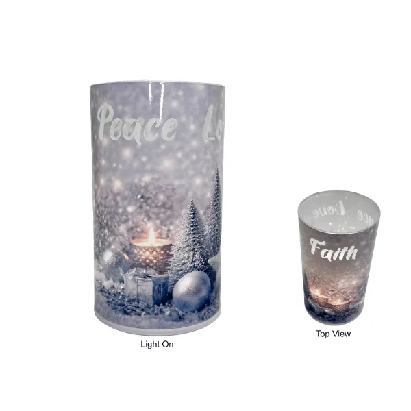 CHRISTMAS LED LAMP - PEACE AT CHRISTMAS