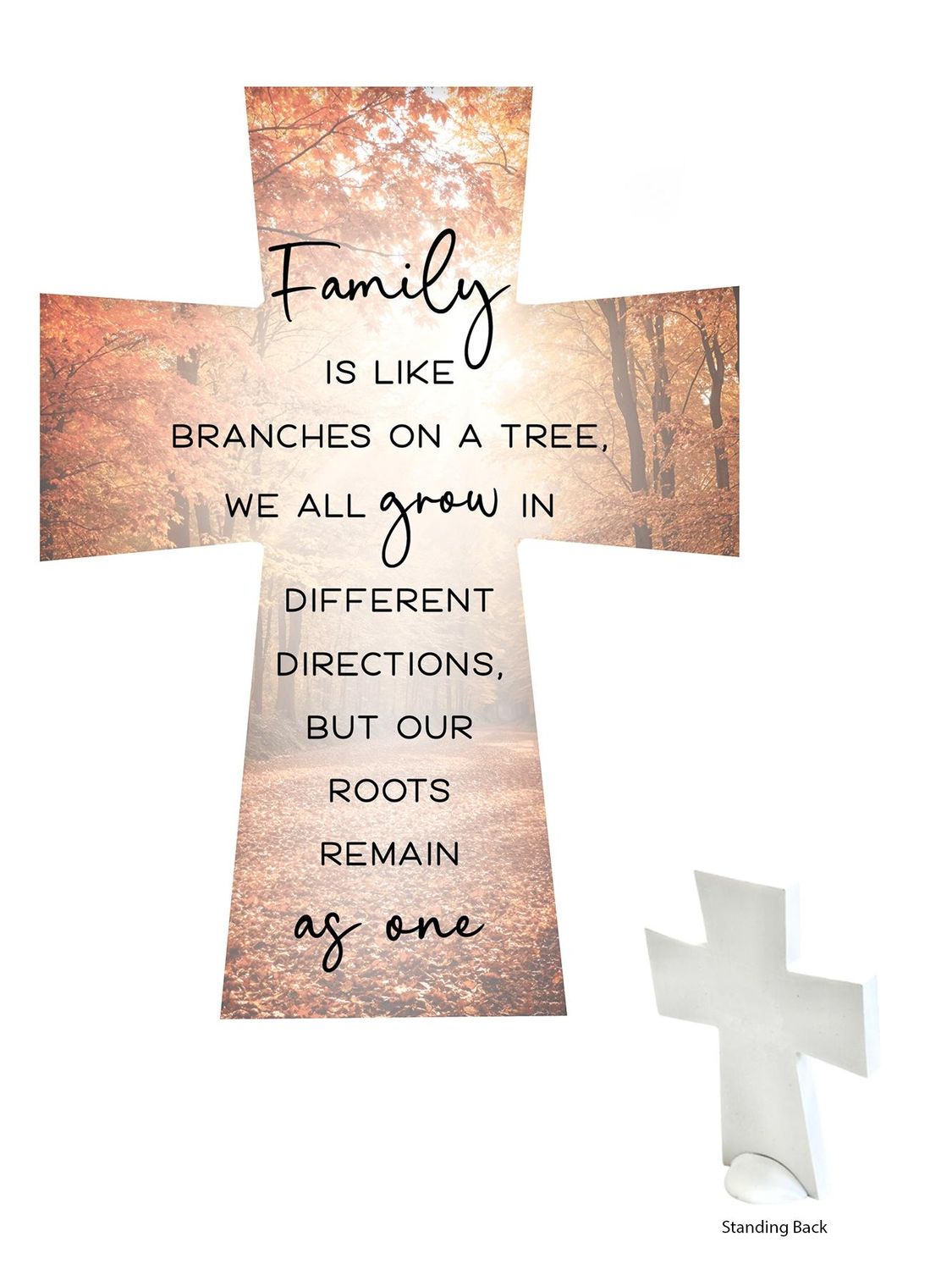 CERAMIC CROSS - FAMILY