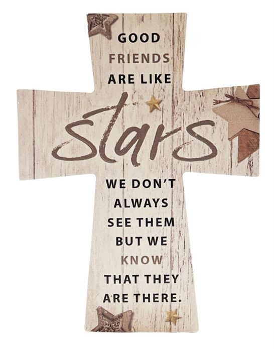 CERAMIC CROSS - STAR