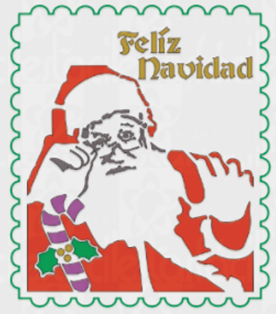 Postal Santa  38PS-09