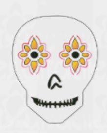 Calavera Dalia 45G-54