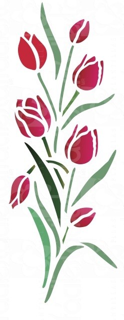 Tulipan ramo-262