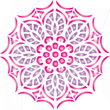 Mandala flor -007