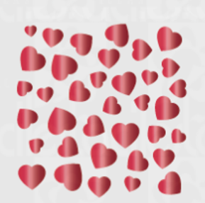 Lluvia Corazones 168V-125