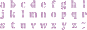 Letra stencil
