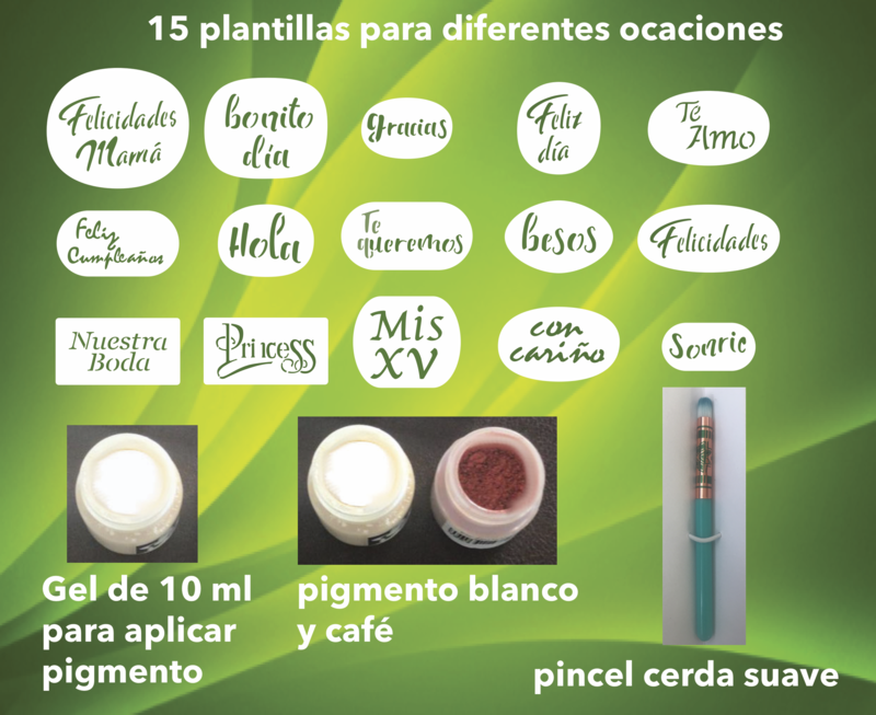 Kit para decorar flores