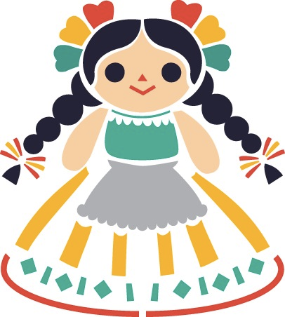 Muñecas mexicanas, selecciona modelo: MUÑECA CORAZÓN T202022