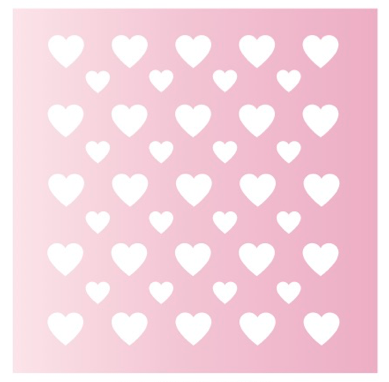 corazones 2 tamaños  168V 172