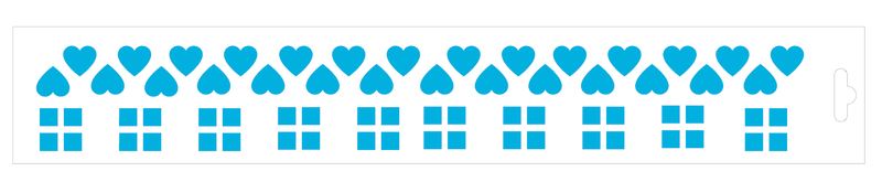 Tira cuadros corazón- 24