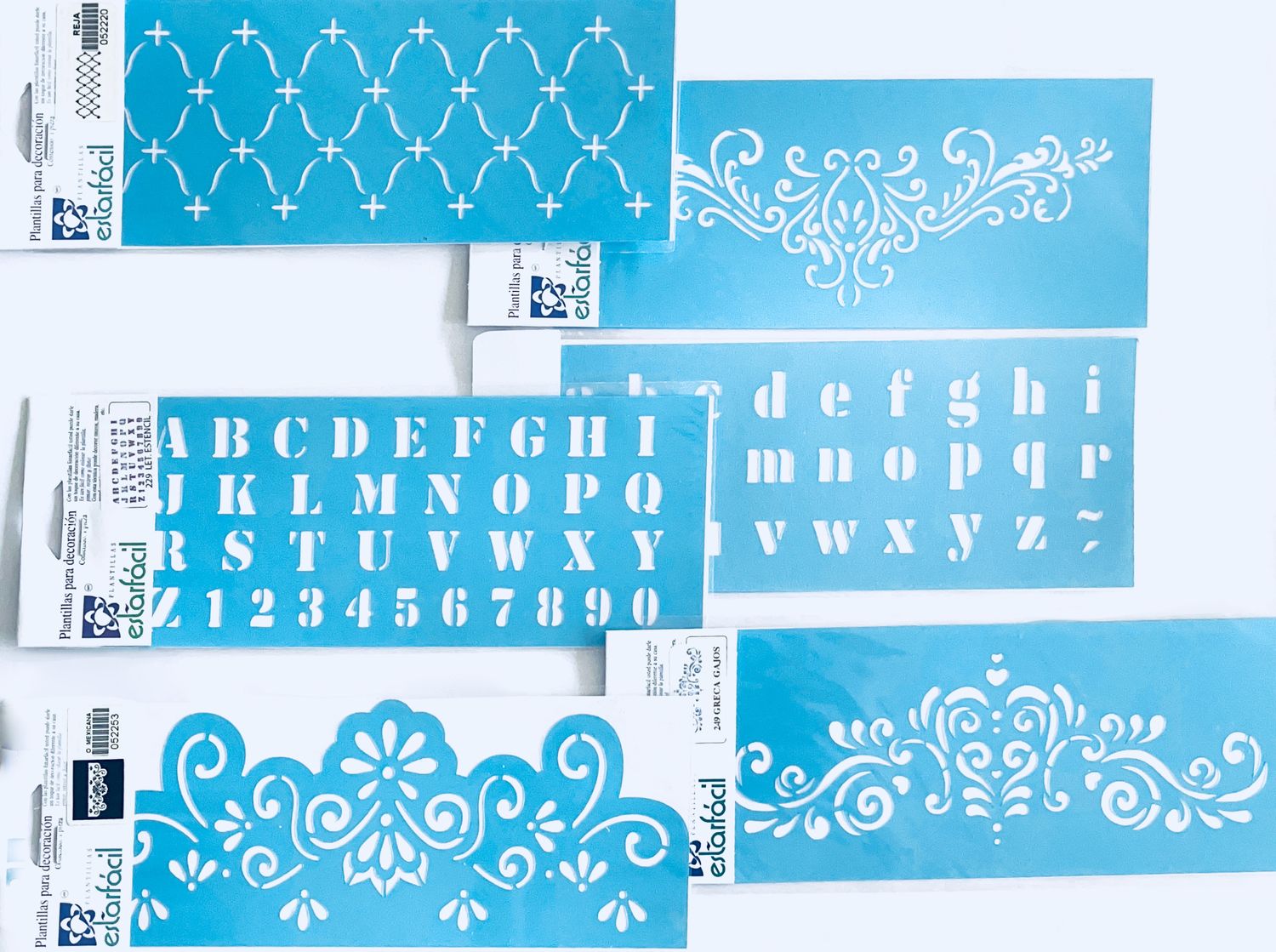 Combo letras y fondos COM 1