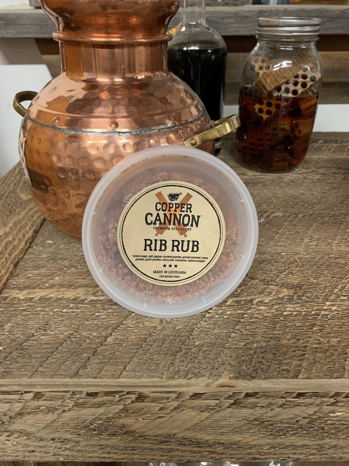 Copper Cannon Rib Rub