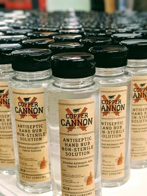 Copper Cannon Hand Sanitizer, 8oz Copper Cannon Hand Sanitizer, 8oz