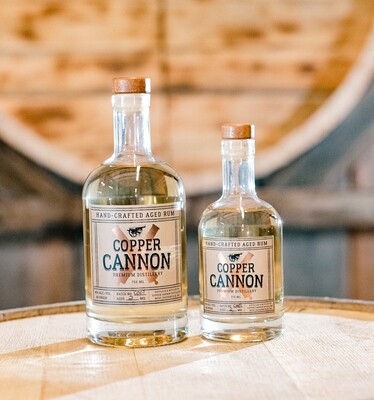 Copper Cannon Hand Crafted Barrel Aged Rum Copper Cannon Hand Crafted Barrel Aged Rum