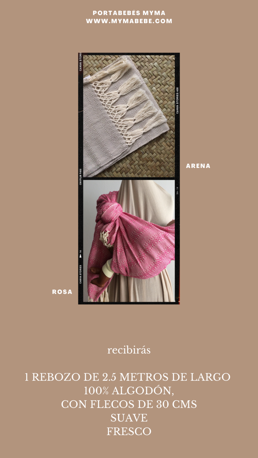 club de porteo / Rebozo en casa