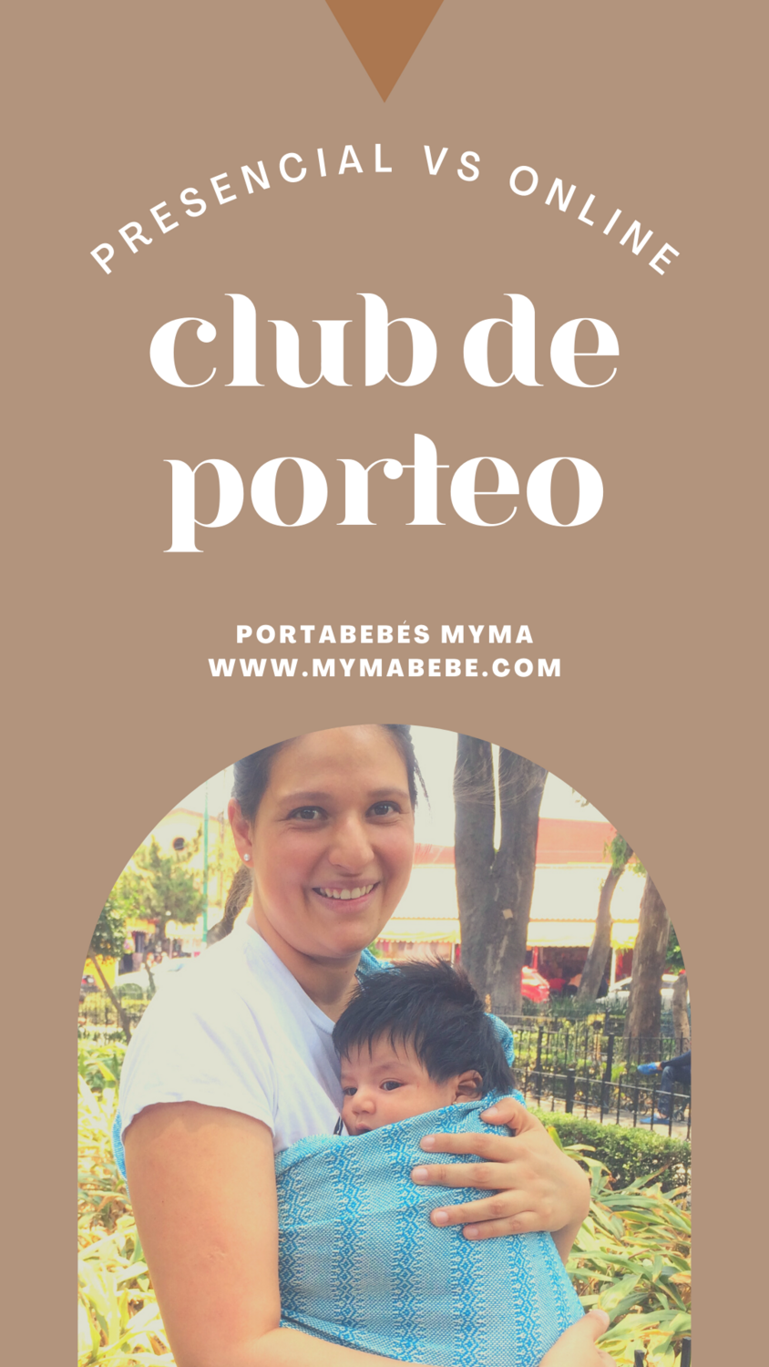 club de porteo / Rebozo en casa