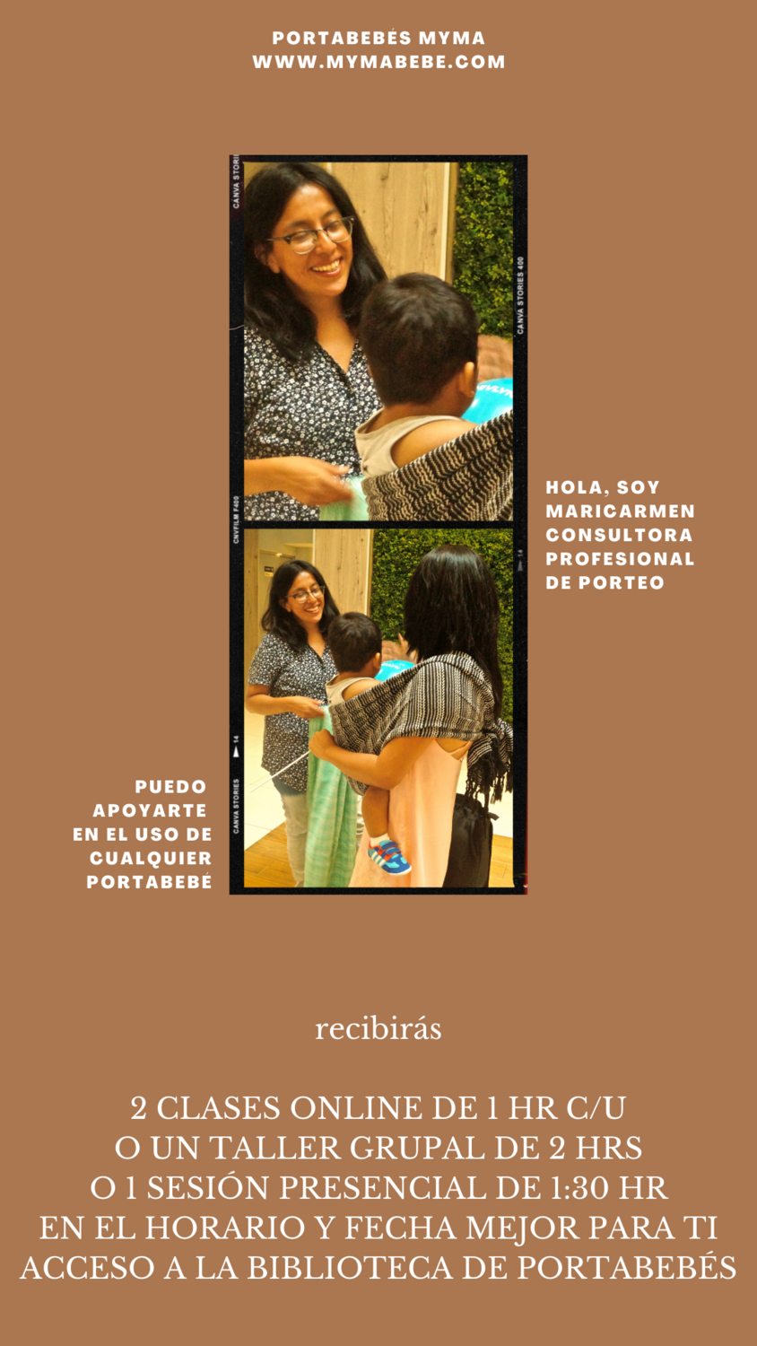 club de porteo / clase o consulta o taller