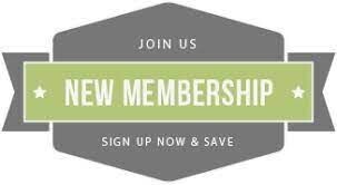 New Membership ONLY   -  expires 12 months from payment