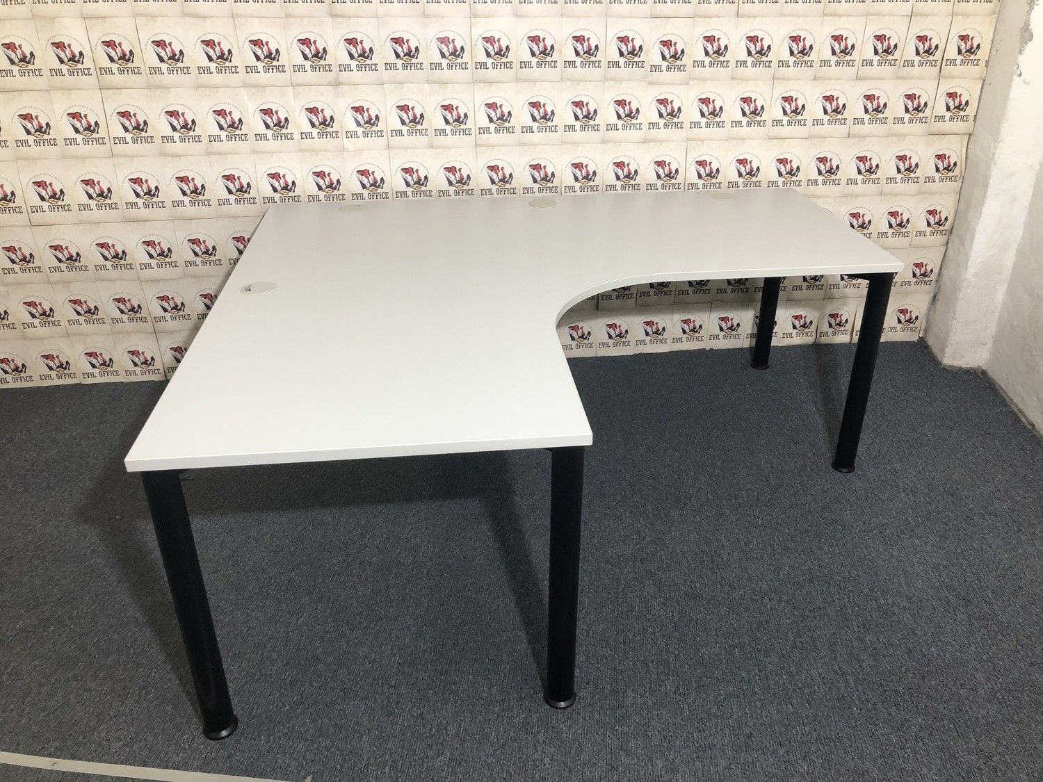 Eck Schreibtisch von Reiss 180x80-160cm Links Büromöbel