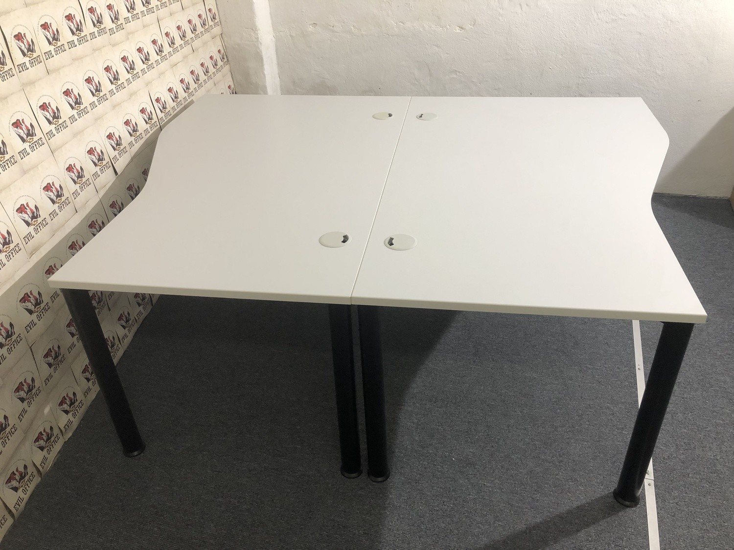 Set 2 St. Schreibtisch von Reiss 160x200-160cm