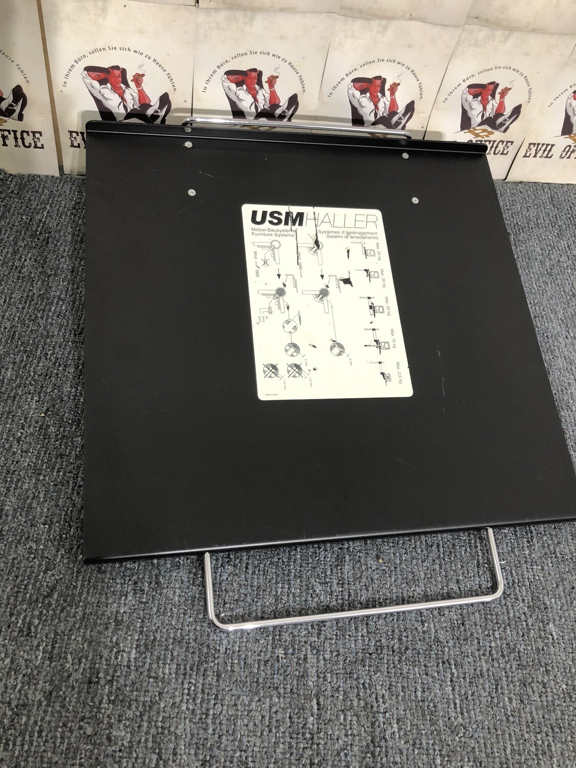 USM Haller Monitor Halterung ohne Schwenkarm