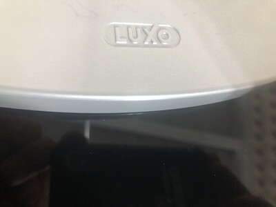 Tischleuchte Lampe von Luxo Trace in Silbergrau