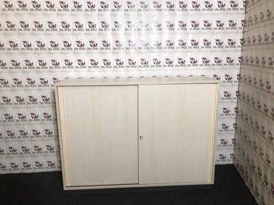 Sideboard Schiebetürschrank von Haworth Ahorn 3OH 160cm