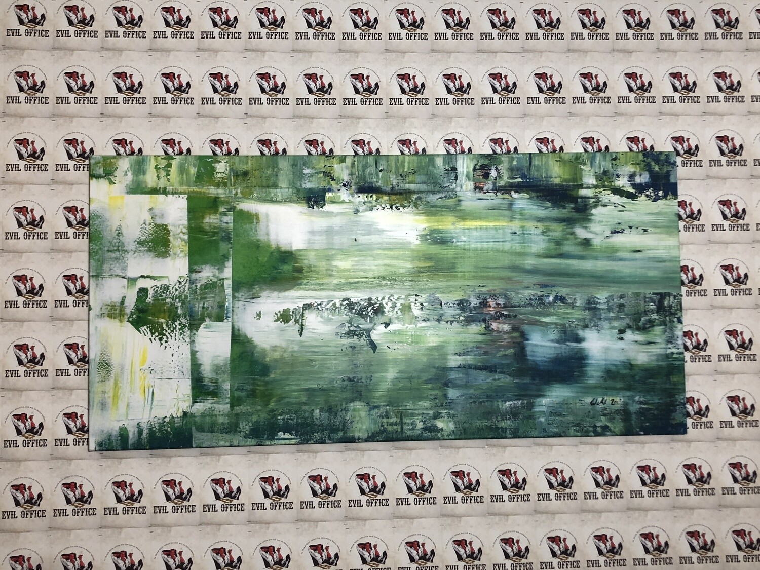 Bild #1 Acryl Malerei Leinwand auf Keilrahmen B 185cm H 90cm