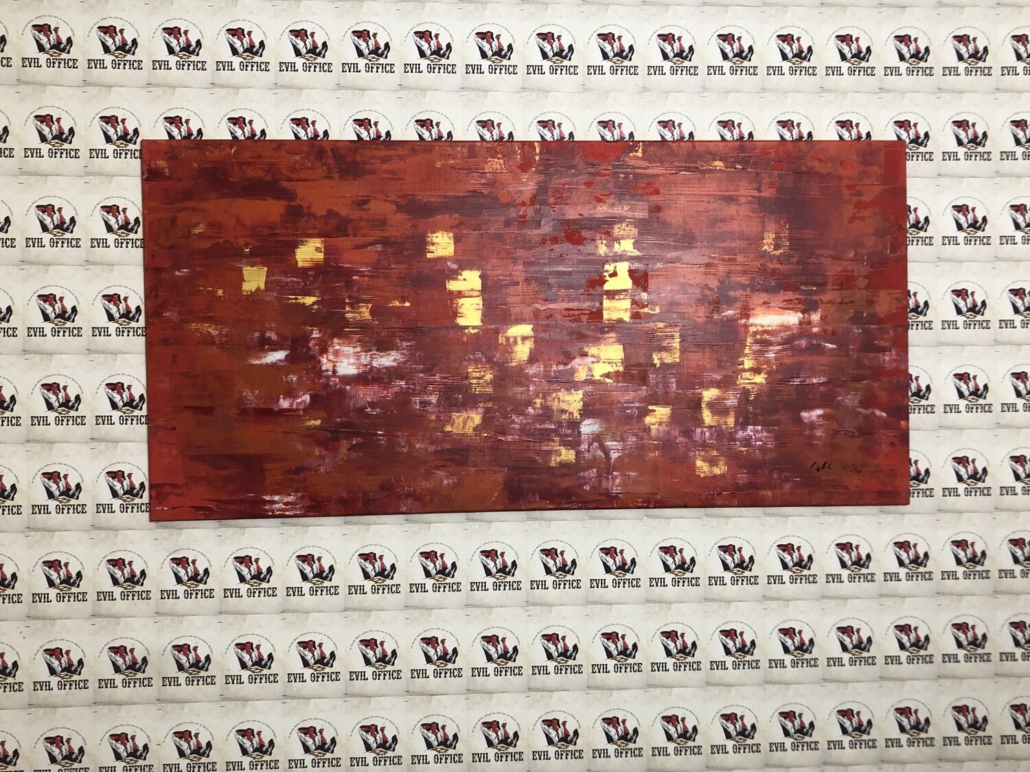 Bild #2 Acryl Malerei Leinwand auf Keilrahmen B 185cm H 90cm